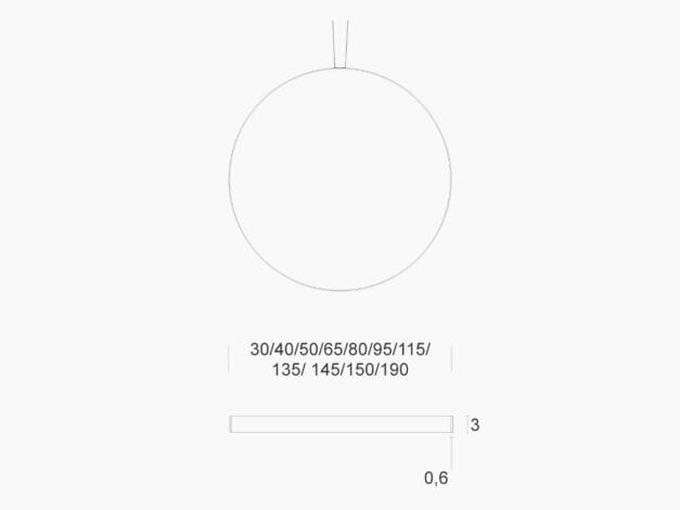 Металлический подвесной светильник ZAVA кольца ARCH-00108379 - Вид №6