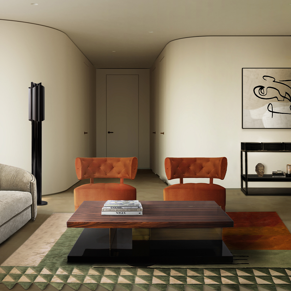Кресла Zulu Armchair Covethouse BRABBU  - Вид №2