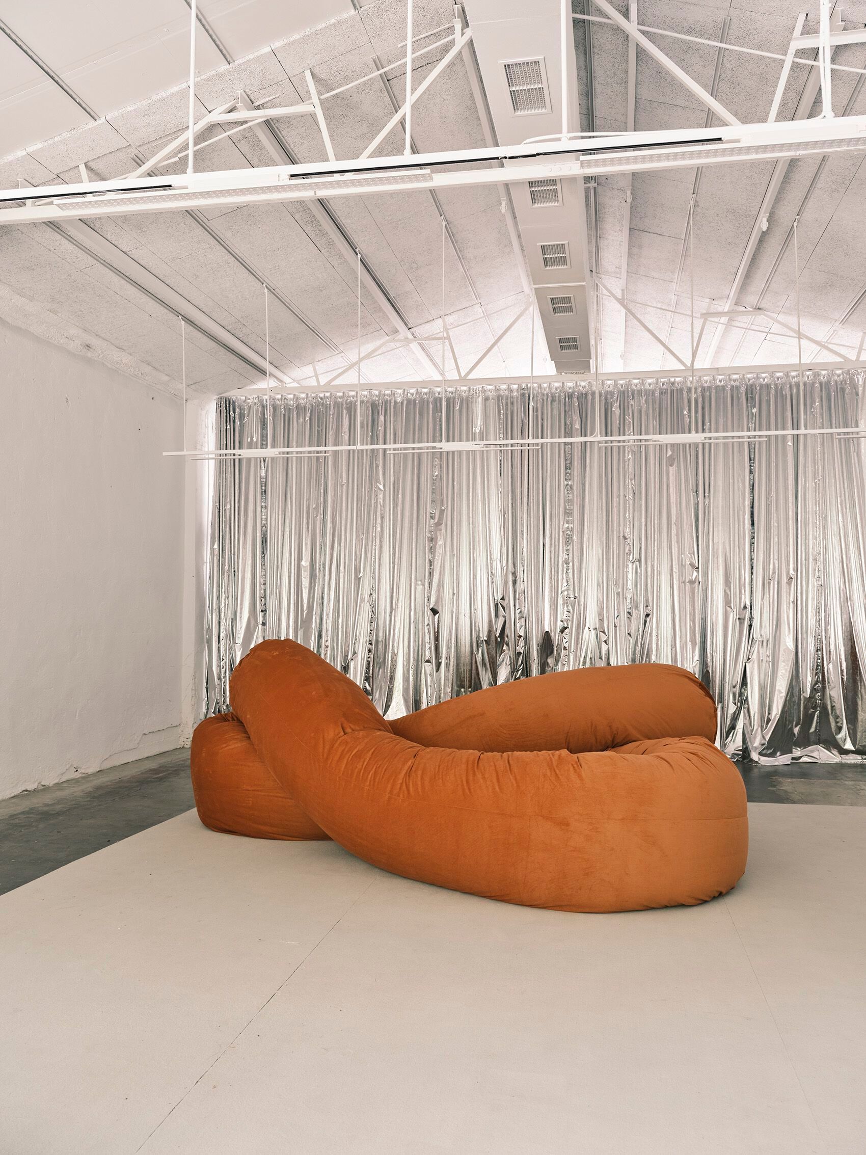 Трансформируемый диван из полиэфирного волокна BD Barcelona SAUSAGE ARCH-00022982 - Вид №34