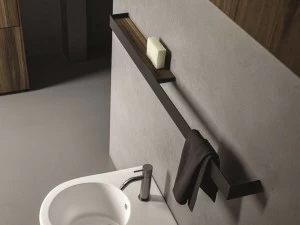 Cerasa Металлическая мыльница / полотенцедержатель Cartabianca