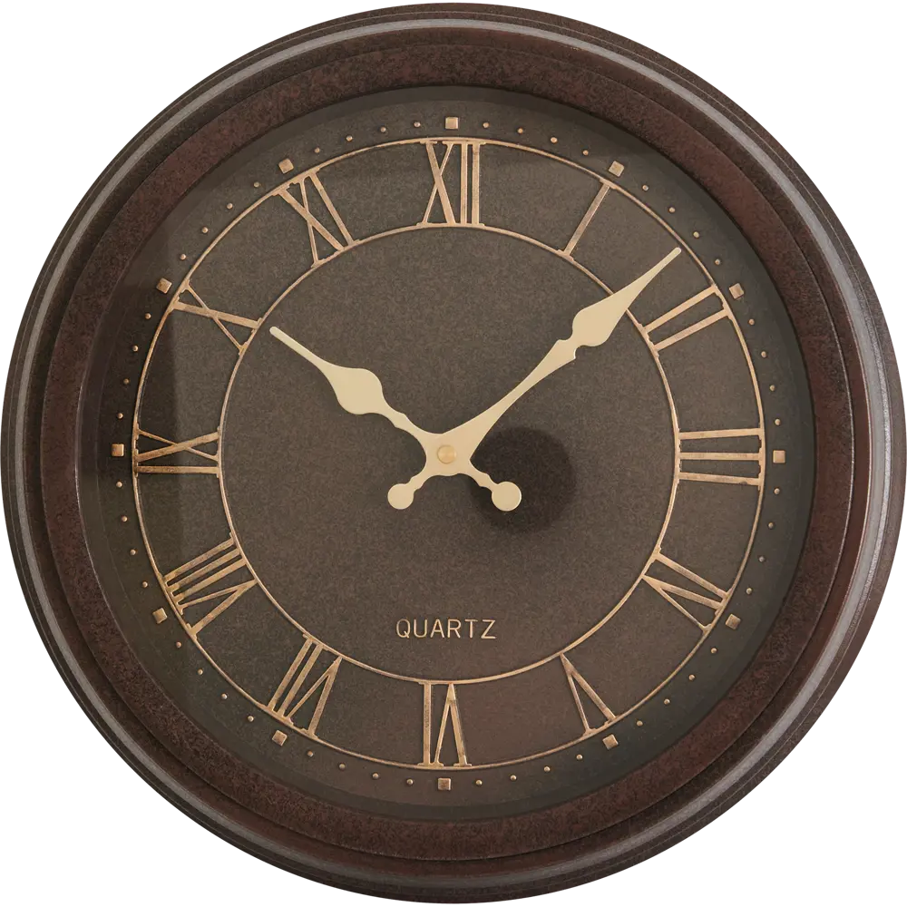 Часы настенные Dream River DMR круглые ø35.6 см цвет коричневый STLM-2166740