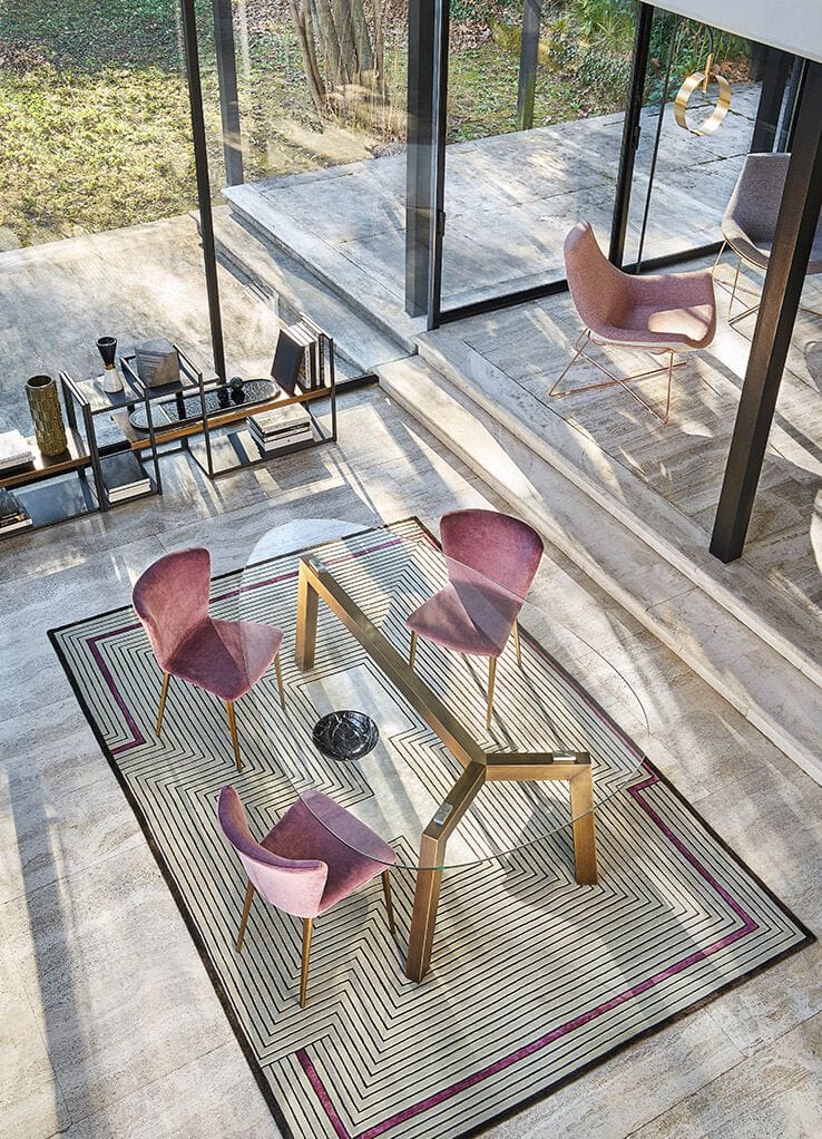 Фиксированный стол с керамической или хрустальной столешницей RIFLESSI ARCH-00142444 - Вид №1