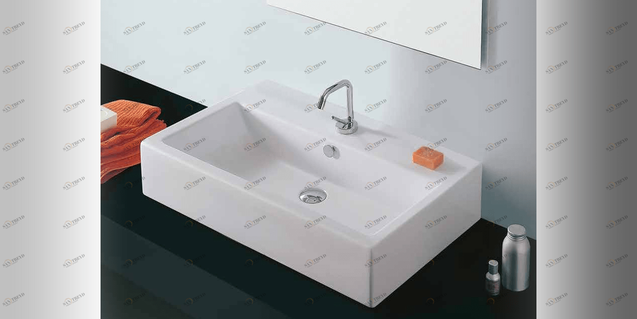 30058 Накладная раковина на столешницу  овальная Althea Ceramica 