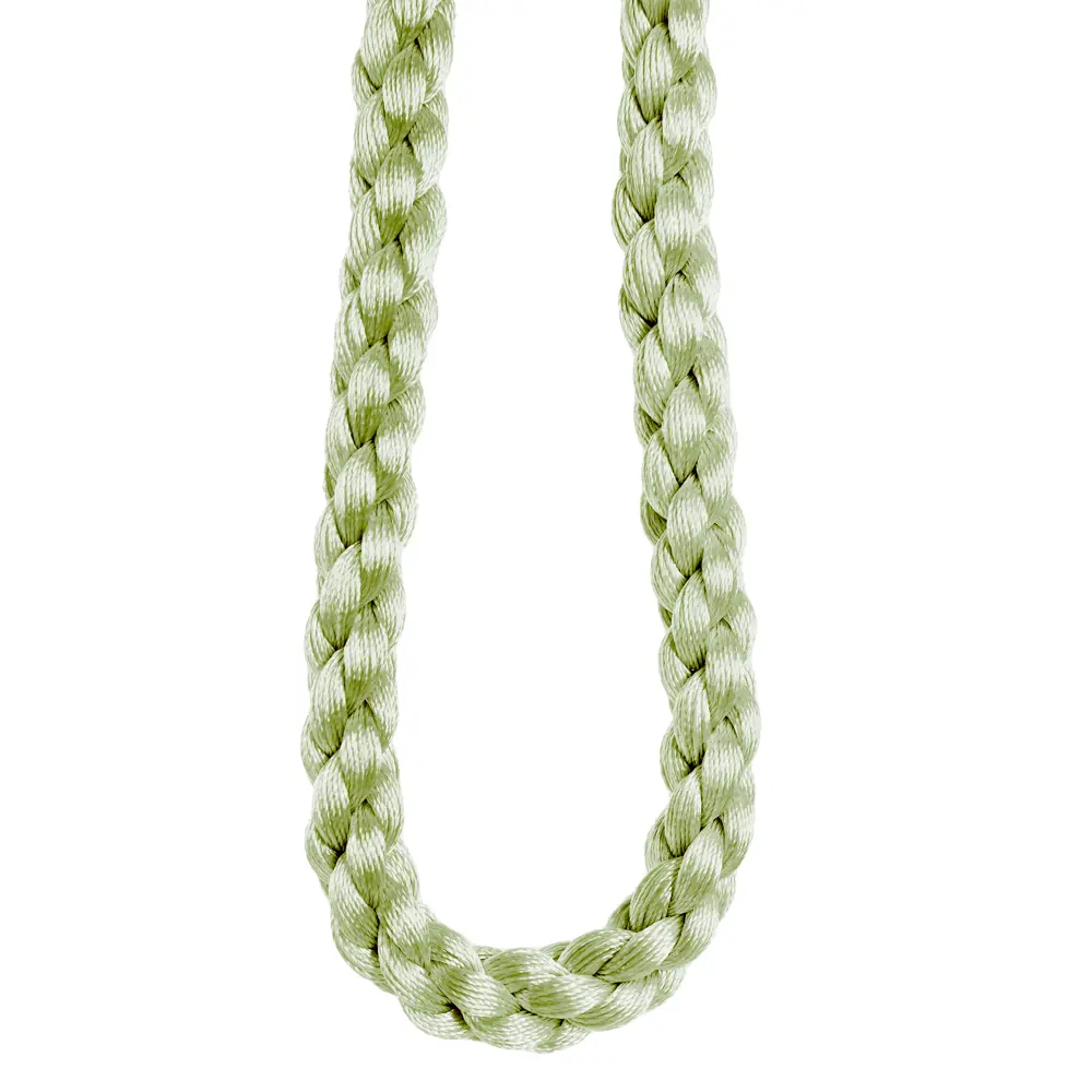 89337839 Подхват для штор Косичка 18008 57 см металл цвет светло-зеленый STLM-1055571 Santreyd  - Вид №1