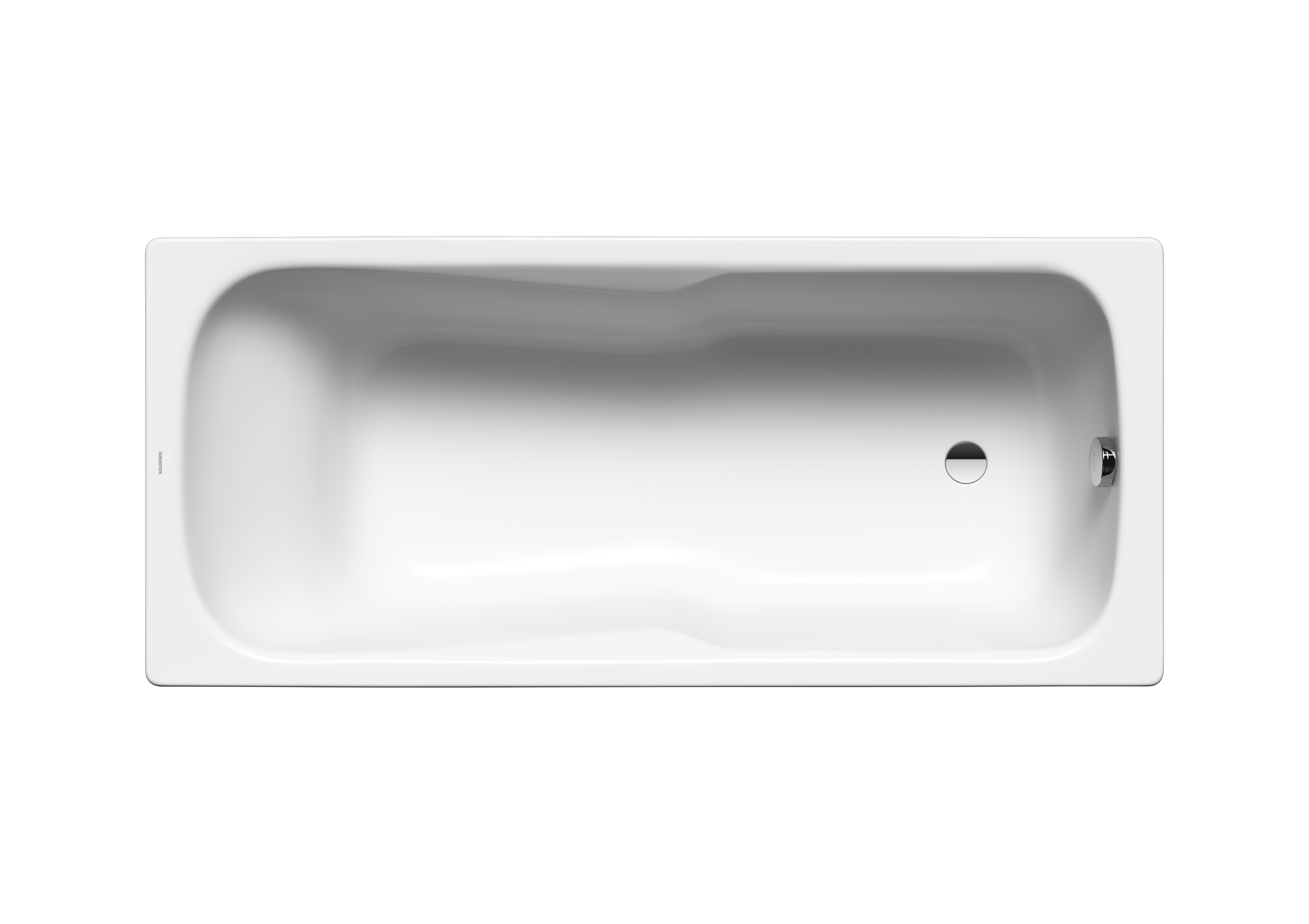 Ванна KALDEWEI Сталь эмалированная 624 178 черный 624178 - Вид №1