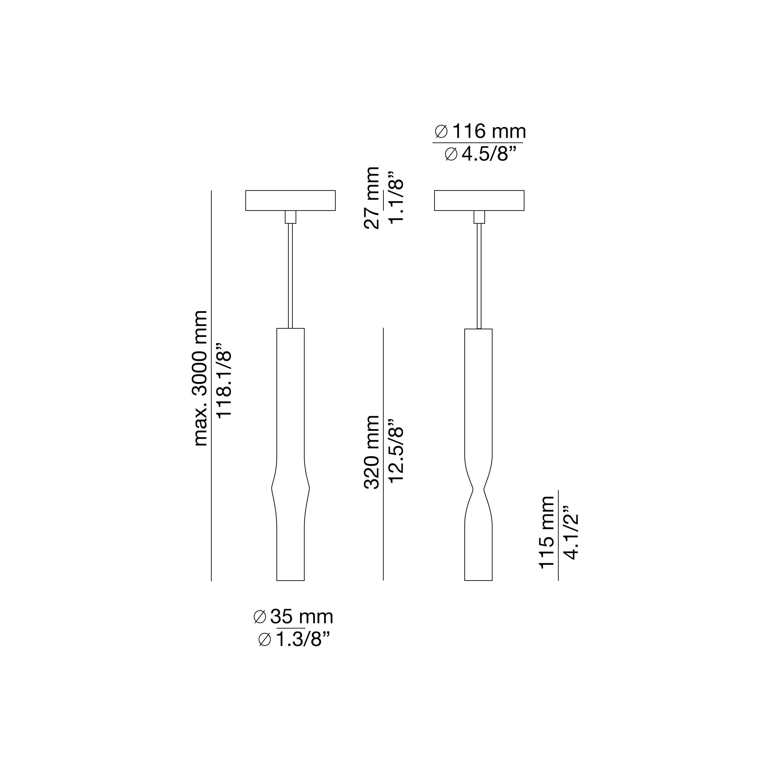Металлический светодиодный подвесной светильник Estiluz ARCH-00042474 - Вид №10