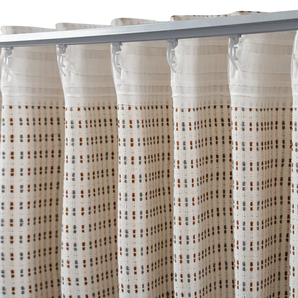 Штора Simo 200x280 см цвет бежевый Santreyd STLM-2126292 - Вид №9