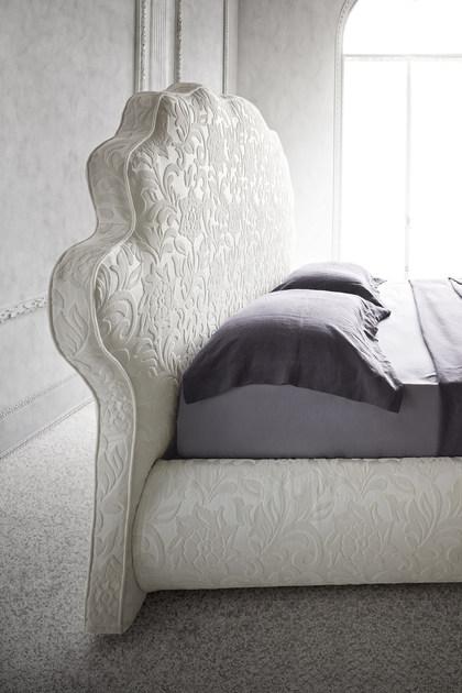 Felis Мягкая двуспальная кровать в классическом стиле тканью Bed stories sun-id-1471311 - Вид №2