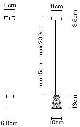 Fabbian Хрустальный подвесной светильник Vicky sun-id-1433639 - Вид №4