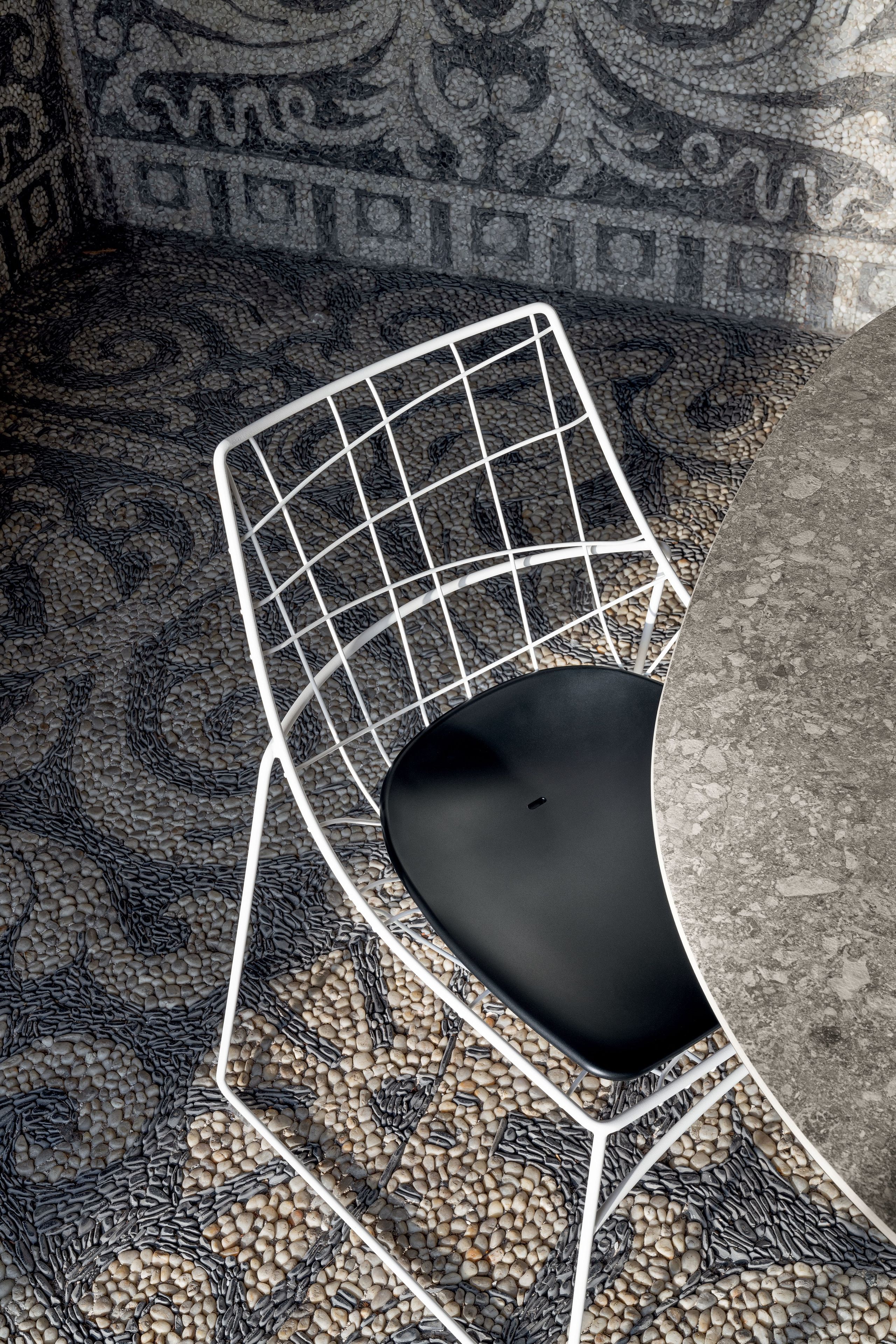 Круглый керамический садовый стол Sovet Italia ARCH-00143980 - Вид №4