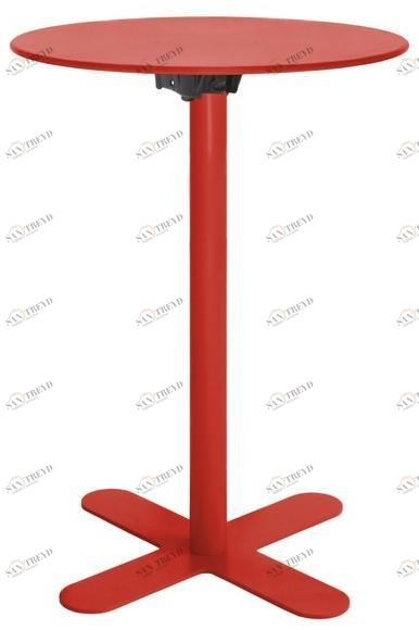 iSimar Круглый высокий стол с основанием 4 звезды Genova 9033 - 9034