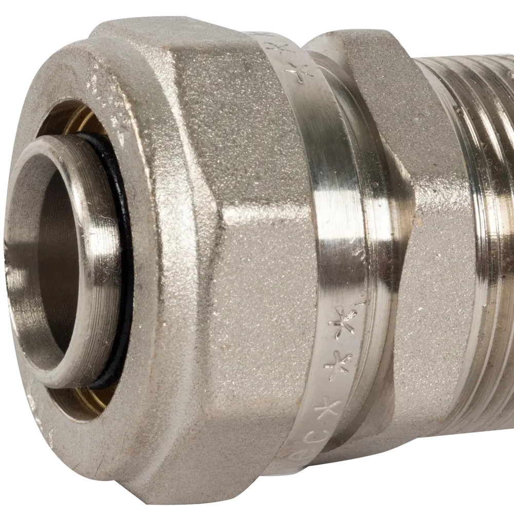Переходник Valtec 1 1/4"x32 мм НР никелированная латунь VTM.301 11978055 STLM-2068669  - Вид №1