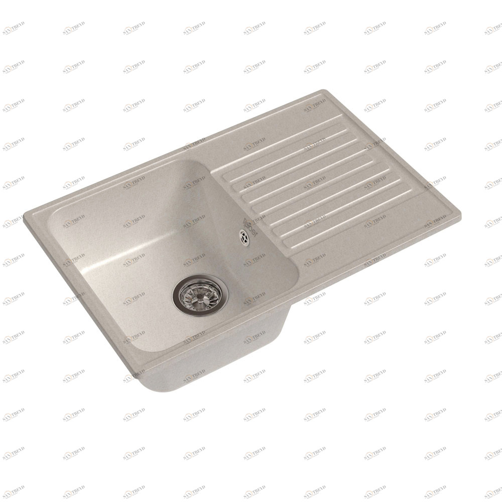 RQ144 белый Мойка кухонная прямоугольная Raiber 