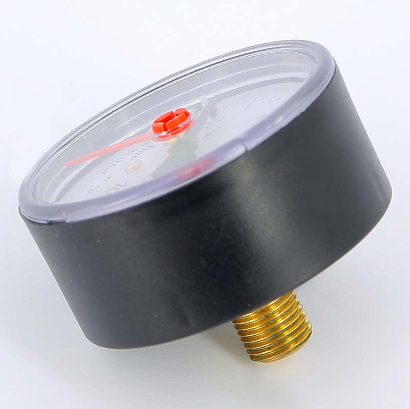 Манометр аксиальный 1/4" 63 мм EMMETI 10 бар 00616010 - Вид №1