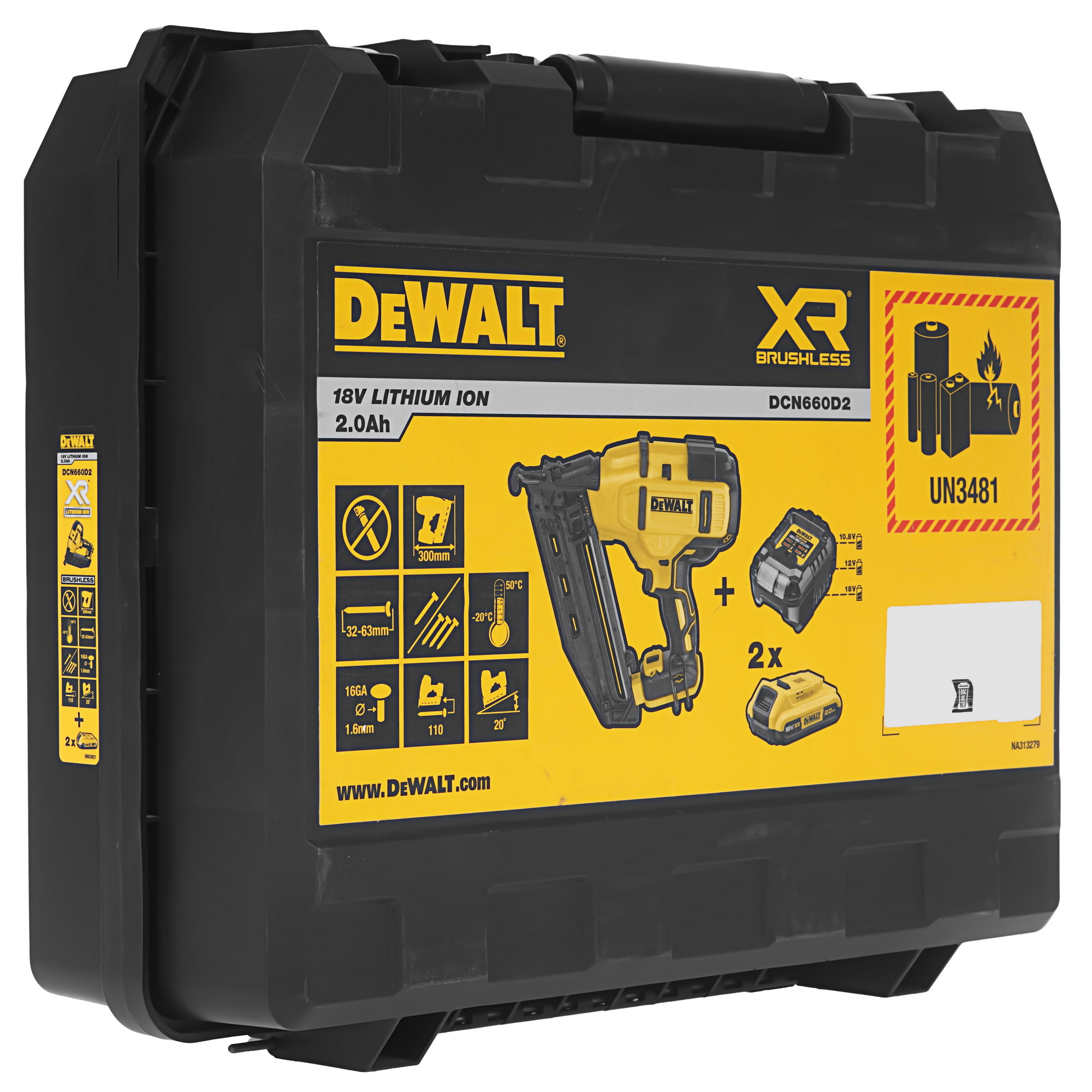 Степлер электрический DEWALT DCN660D2 5604520 STDN-0126965 - Вид №7