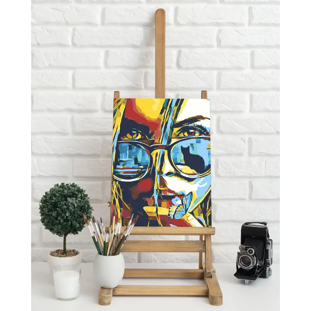 Картина по номерам Женщина-кошка 40х50 см 83738004 STLM-2014409 FBRUSH  - Вид №2