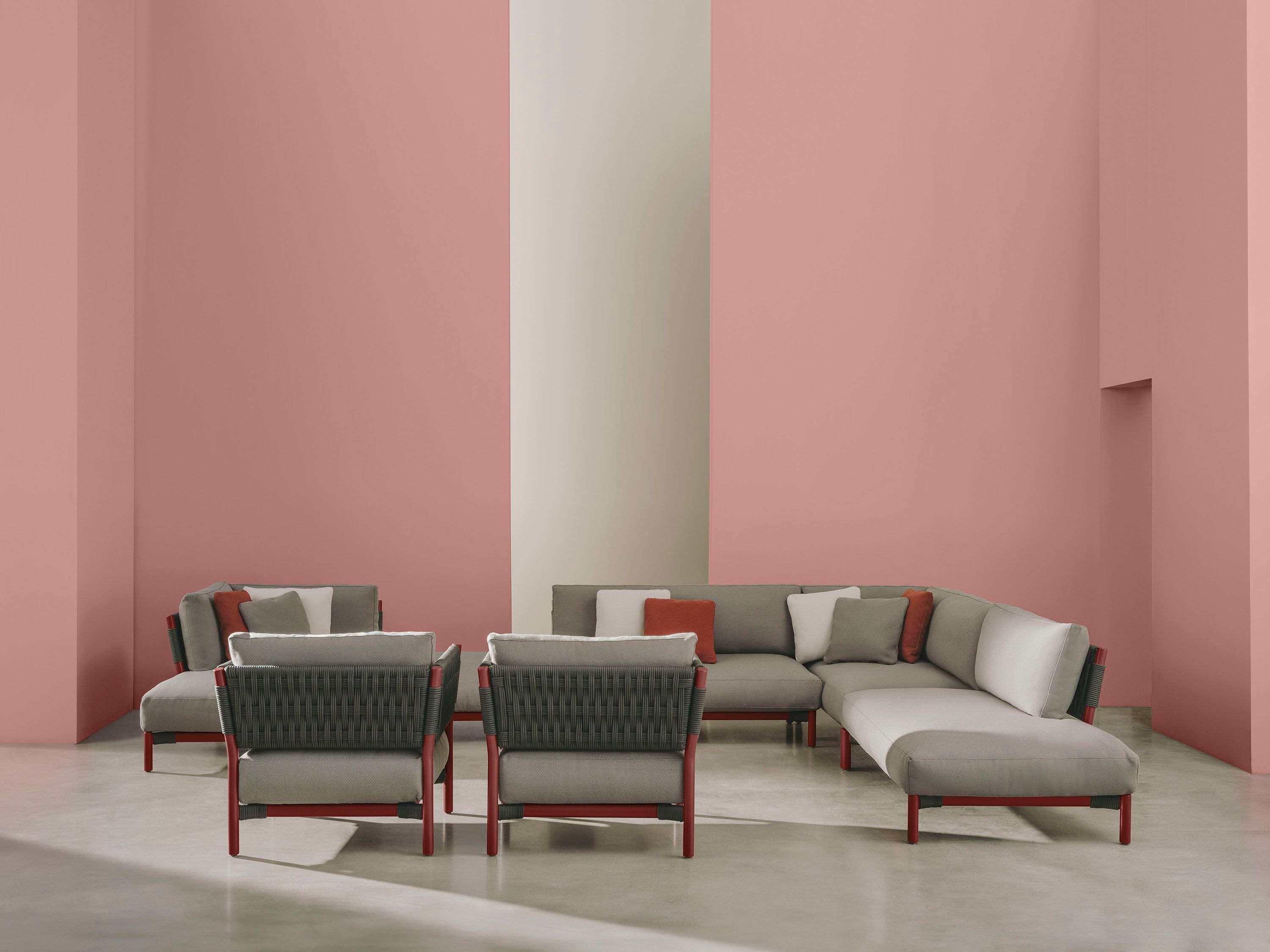 2-местный тканевый садовый диван Andreu World Brezal ARCH-00152987 - Вид №5