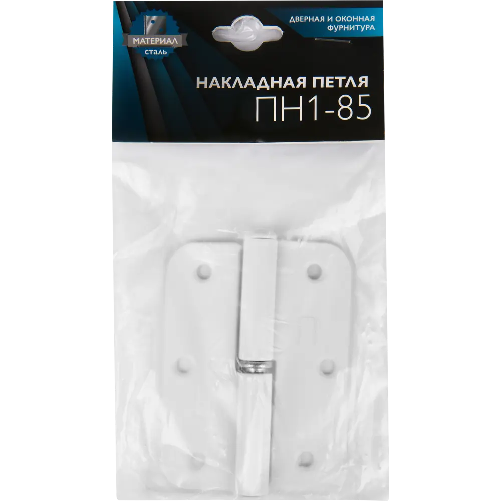 82105929 Петля съемная правая ПН-85 85x65 мм сталь цвет белый цинк STLM-0019045 Santreyd  - Вид №2