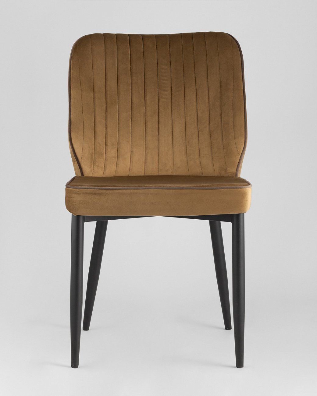 Стул со спинкой карамельный "Лоренс" STOOL GROUP ДИЗАЙНЕРСКИЕ, ИНТЕРЬЕРНЫЕ 00-3946150 Коричневый  - Вид №2