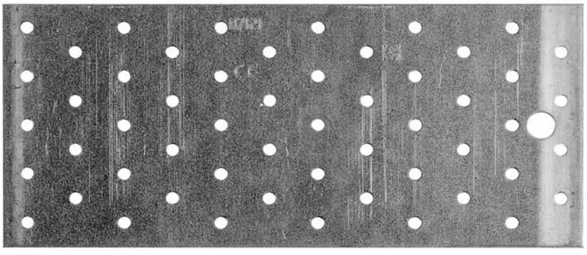 91643829 Пластина соединительная Vormann 100х240х2 мм оцинкованная STLM-1012122