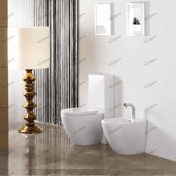 4037440203 Компакт унитаз с бачком Зеленый Althea Ceramica Design Cover Италия