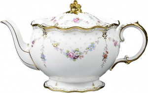 63151 Royal Crown Derby Чайник Royal Crown Derby "Роял Антуанетта"  0,57л Фарфор костяной