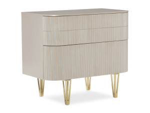 Деревянная прямоугольная тумбочка с ящиками