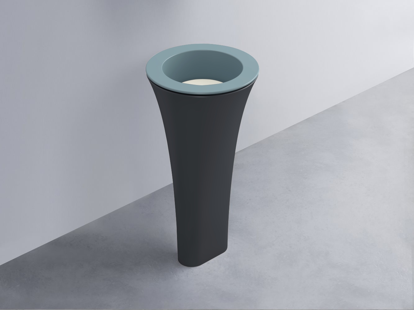 AMLA45-PL+AMPILT-TL+AMCOLT-BA Раковина Amedeo Tondo отдельностоящая cielo Enjoy + Amedeo Ceramica Cielo