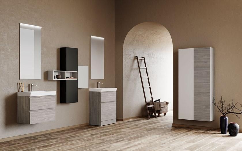 Mobiltesino Тумба под умывальник из ламината с зеркалом Cromo sun-id-1393705 - Вид №1