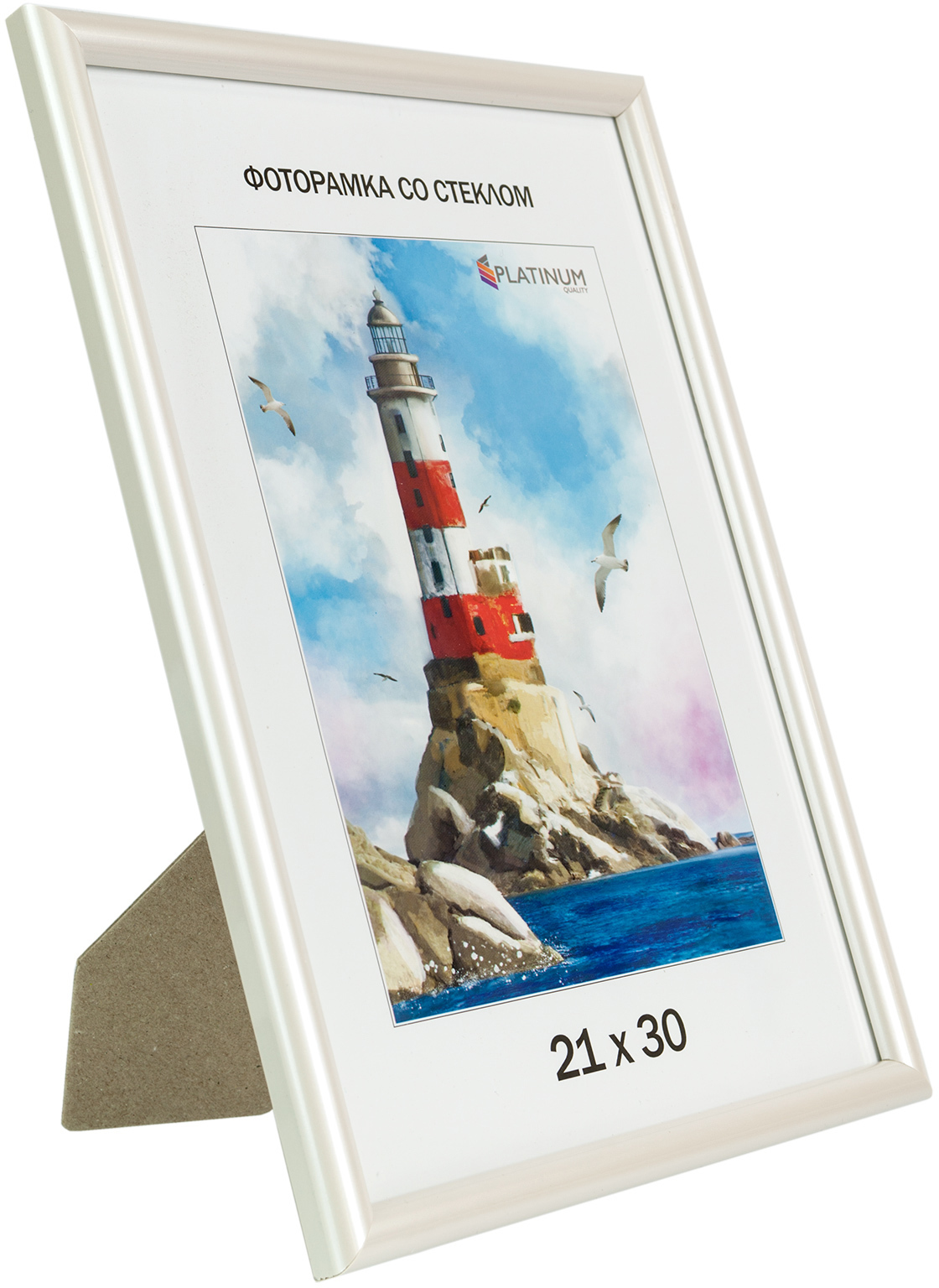 91090754 Рамка PWP21x30-N, 21x30 см, пластик Палитра STLM-0478938 PLATINUM