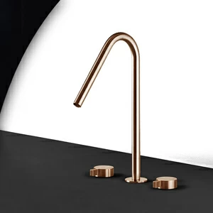 Смеситель для раковины розовое золото TOOX Radomonte TXQ24R