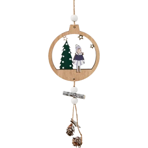 87036525 Елочная игрушка 20x8.5 цвет разноцветный STLM-1415988