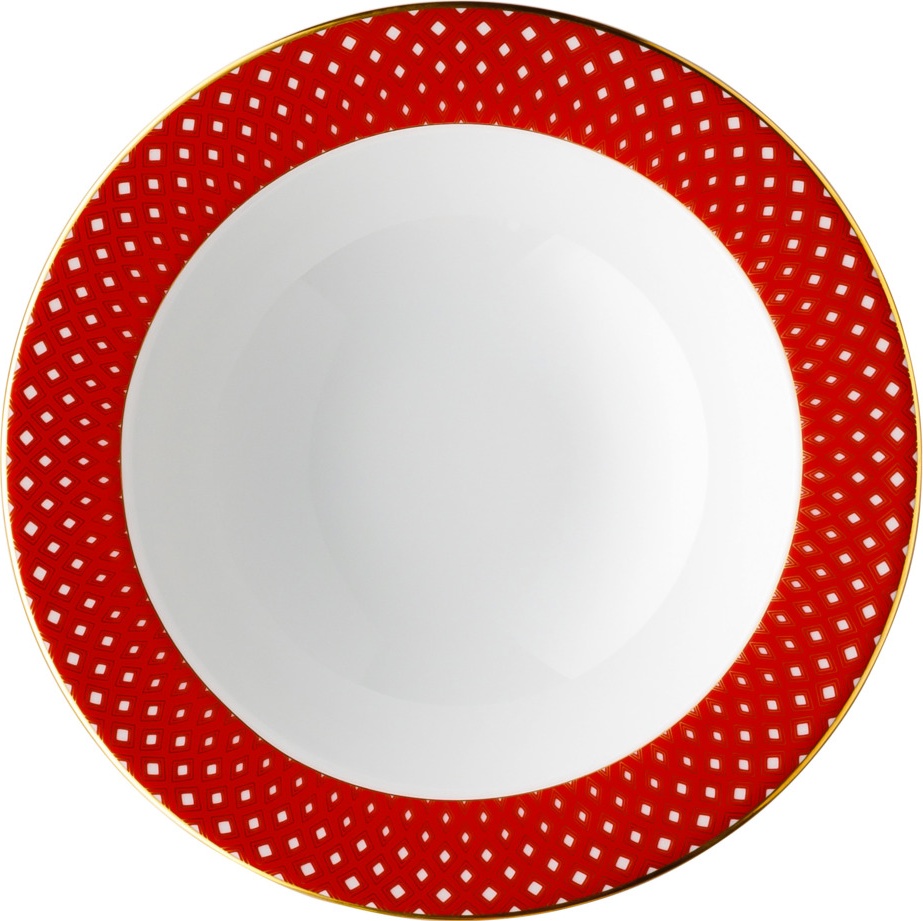 10640622 Rosenthal Салатник индивидуальный Rosenthal Францис Карро Руж 12см, фарфор Фарфор 