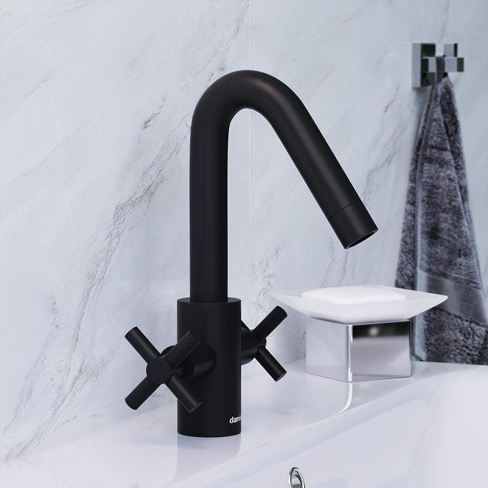 240210000 Blackсмеситель для умывальника Damixa Neo Classic  - Вид №1