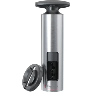 Штопор нержавеющая сталь/пластик цвет серый