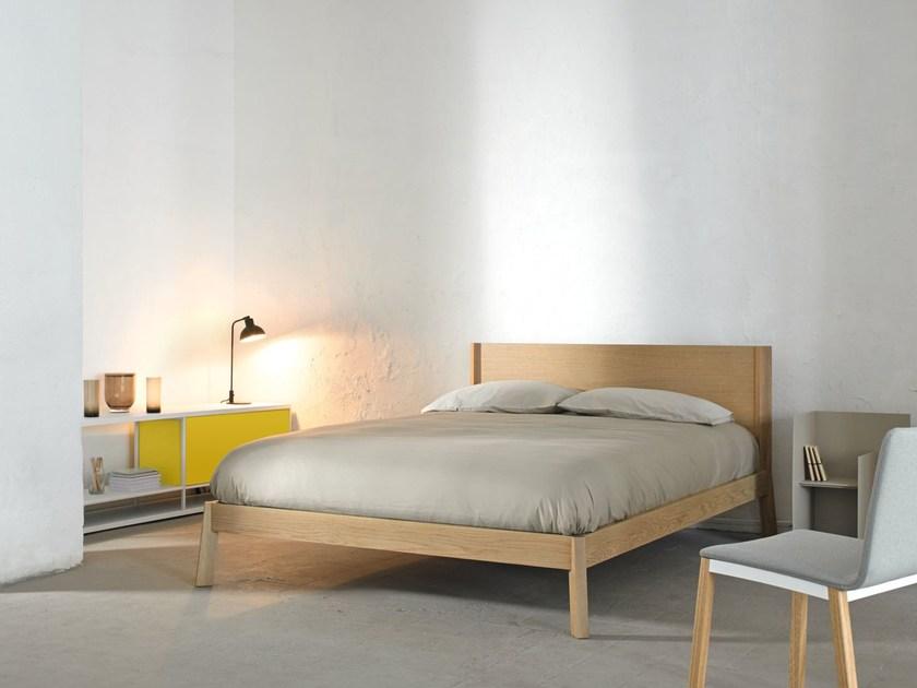 Punt Деревянная кровать с мягким изголовьем Breda sun-id-1488497 - Вид №1