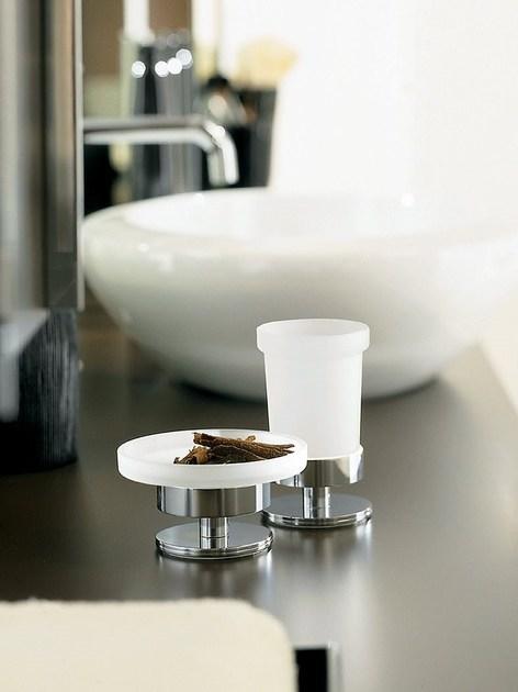 INDA® Мыльница столешница из матового стекла Touch A4611z - Вид №1