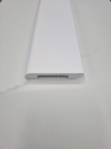 91164779 Плинтус напольный 1 UHD 05/80 белый 2400x80 см STLM-0505994 SOLID
