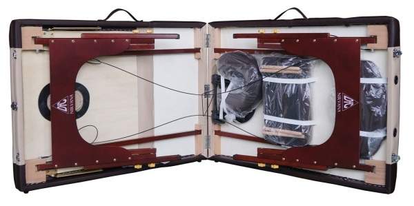 TS3022_CB Массажный стол бежевый NIRVANA RELAX PRO DFC  - Вид №1