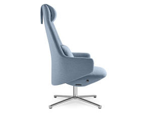 Вращающееся кресло с высокой спинкой