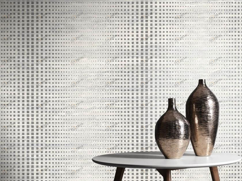 Jannelli&Volpi Геометрические обои на флизелине с эффектом мрамора Jwall reflex sun-id-1515386