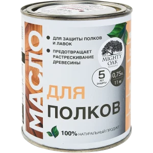 89363400 Масло для полков Mighty Oak цвет прозрачный 0.75 л STLM-1492347