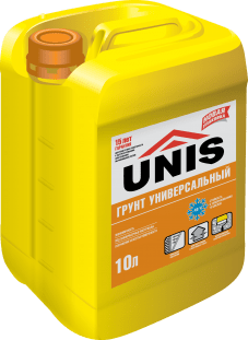 Грунтовка Юнис универсальная 10л Unis 4505 - Вид №1