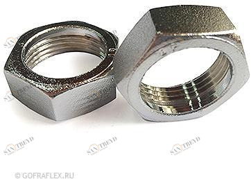 Накидная гайка латунная 3/4 дюйма Flexible hose Россия g3/4