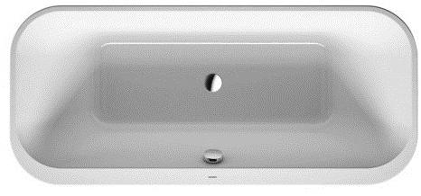 Duravit Прямоугольная встраиваемая акриловая ванна Happy d.2 sun-id-1367106 - Вид №1