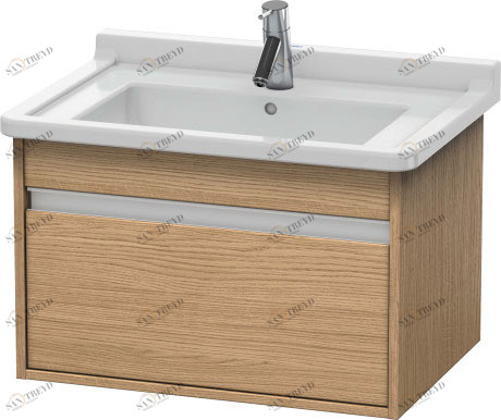KT666305252 Ketho Тумбочка подвесная Европейский дуб, декор Duravit