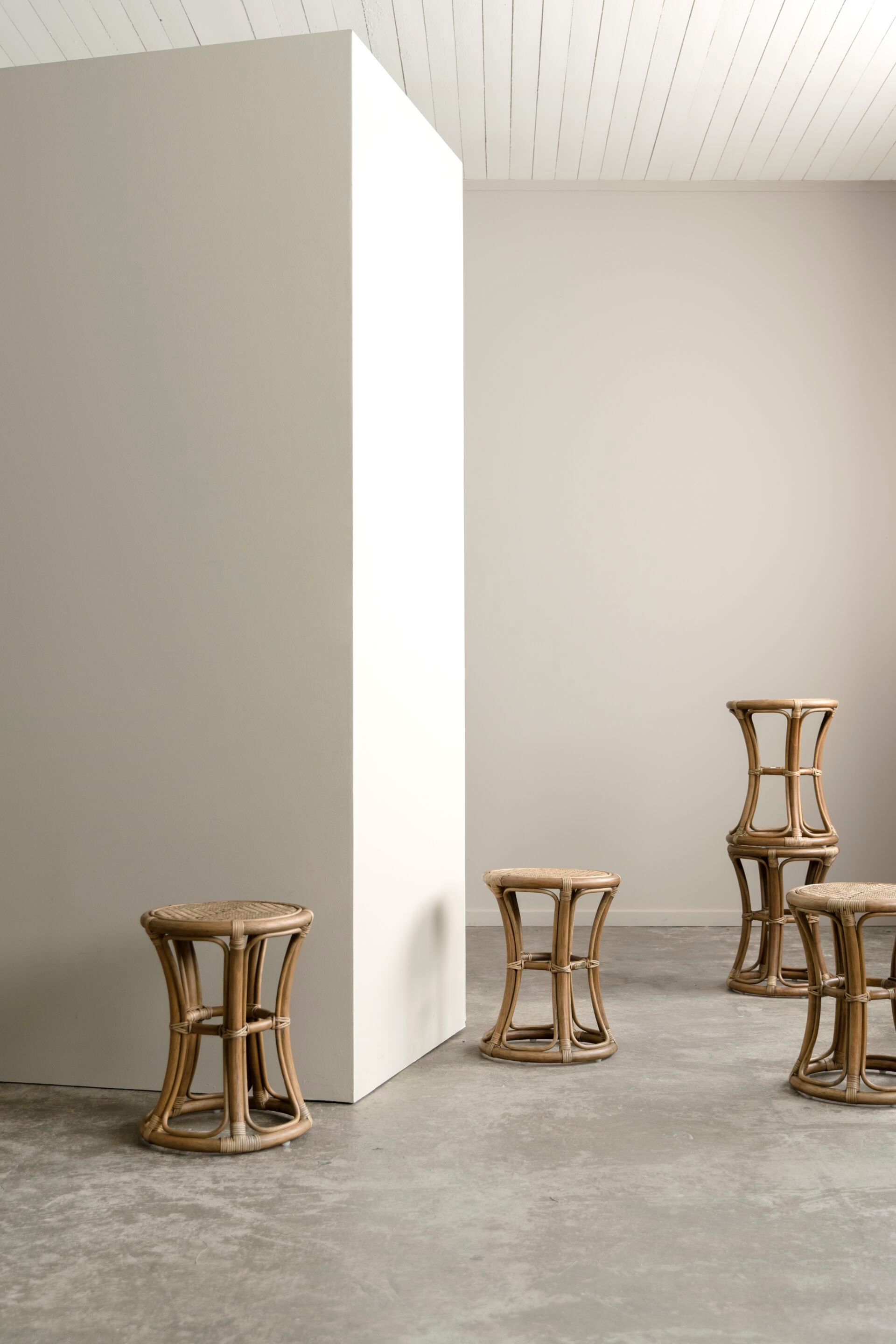 Ротанг низкий стул Sika Design Атмосфера ARCH-00027556 - Вид №1