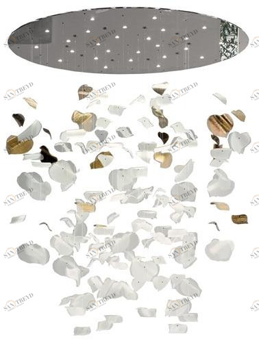 Reflex Led подвесной светильник из травленого стекла sun-id-1391785