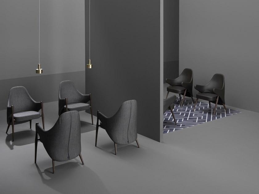 PIAVAL Кресло из ткани с подлокотниками Liv | contract 60-13/1 | 60-13/2 60-13/1 ~ 60-13/2 - Вид №4