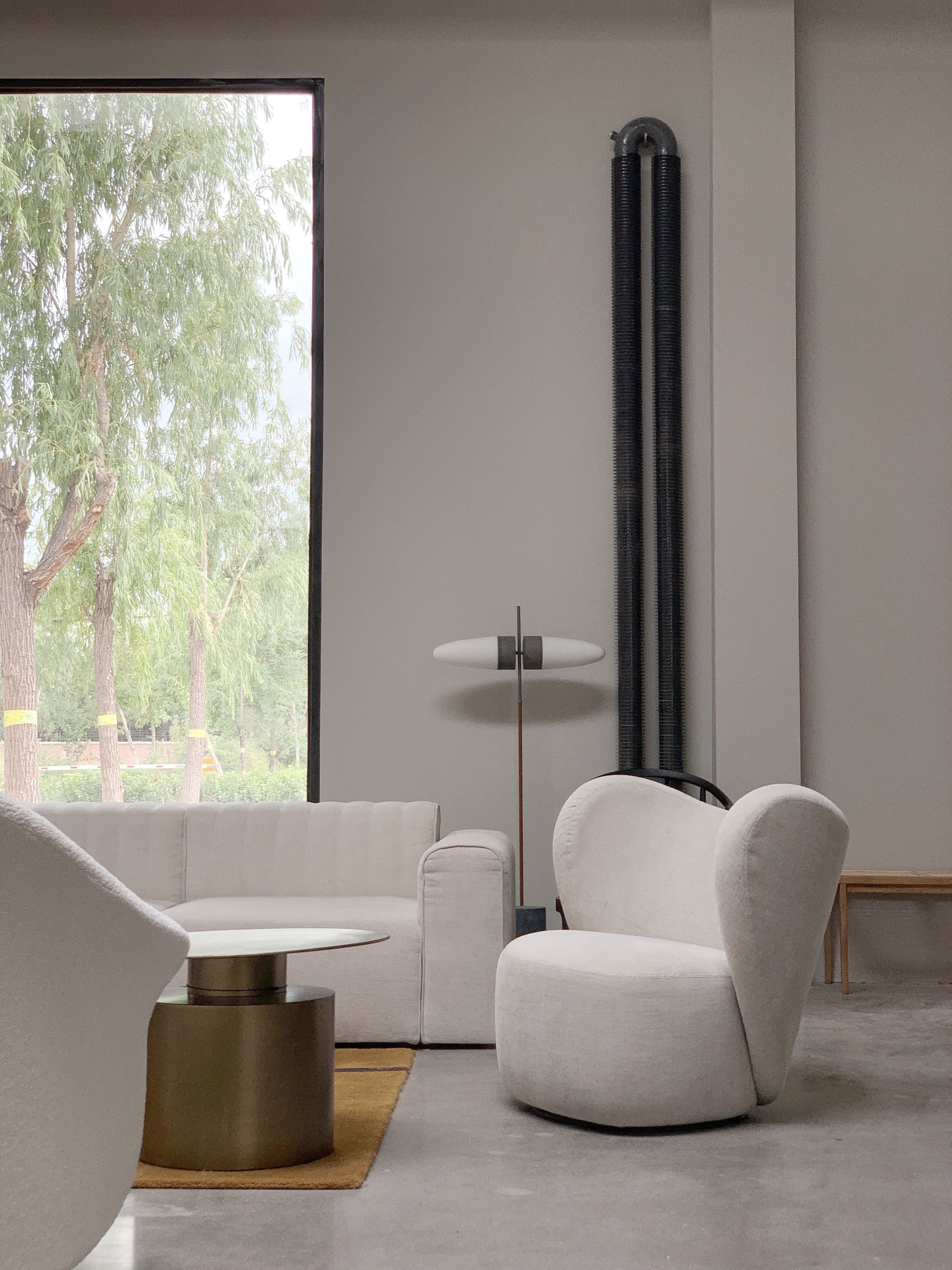 Льняное вращающееся кресло NORR11 Big ARCH-00060516 - Вид №16